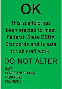 Brady 86572 5-3/4" l, 3" w, b-851 polyester économique, noir sur vert (paquet de 10). Votre supermarché en ligne au Sénégal, c'est Diaytar