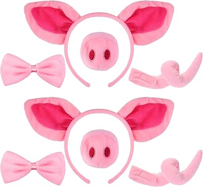 Ensemble d'accessoires de costume de cochon 8 pièces, bandeau oreilles de cochon de luxe, cravate de nez et queue de cochon pour les tout-petits et les enfants – Photo produit Dakar Sénégal – Livraison rapide Ensemble d'accessoires de costume de cochon 8 pièces, bandeau oreilles de cochon de luxe, cravate de nez et queue de cochon pour les tout-petits et les enfants. Découvrez le shopping sans frontières avec Diaytar Sénégal