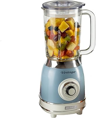 Mélangeur en verre vintage ariete - 1,5 l, 1000 w, 4 vitesses