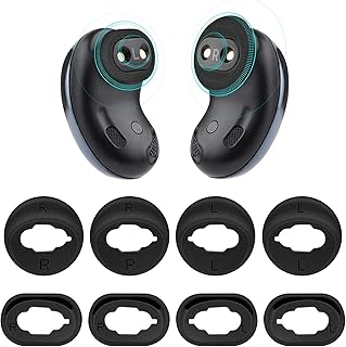 Embouts d'oreille de rechange en gel de silicone souple anti-perte compatibles