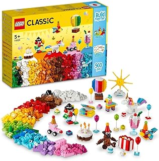 Lego classic 11029 coffret de jouets créatifs pour fête (900 pièces)