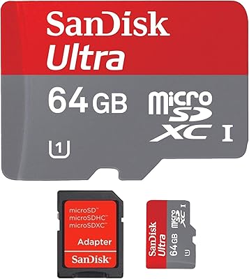 Carte mémoire micro sdhc tf originale de 64 go avec adaptateur pour samsung