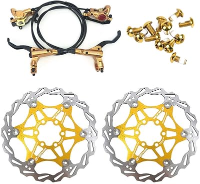 Kit de freins à disque hydrauliques pour vtt zoom, kit avant et arrière
