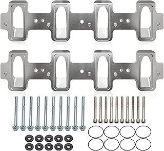 Collecteur d'admission ou compresseur somosen ls1 vers plaques d'adaptation en aluminium billette ls3