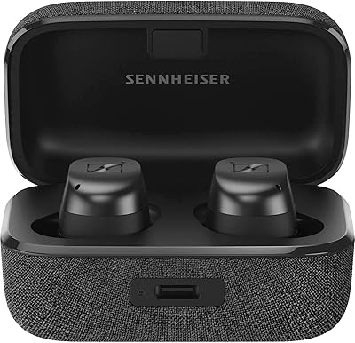 Écouteurs sennheiser consumer audio momentum true wireless 3, ipx4, chargement qi, autonomie