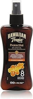 Huile de bronzage hawaiian tropic noix de coco et papaye spray à
