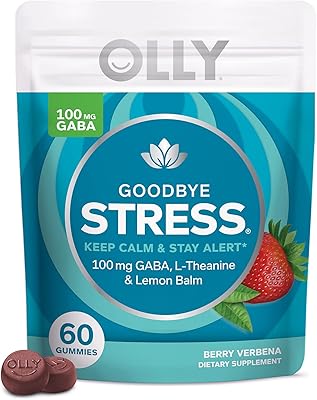 Oli goodbye stress gamma, gaba, théanine, soulagement du stress à la mélisse