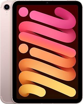 Apple ipad mini 2021 (wi-fi + cellulaire, 64 go) - rose (6e génération)