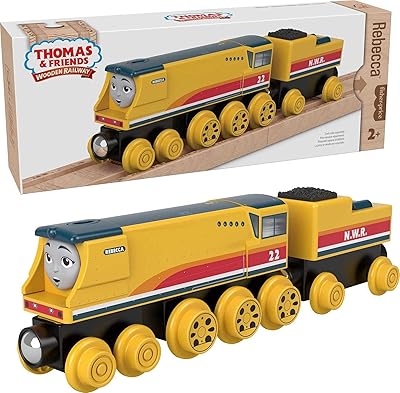 Thomas & friends rebecca jouet de train à pompe en bois avec moteur