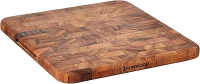 Planche à pointe carrée polyvalente ironwood oslo taille unique bois d'acacia