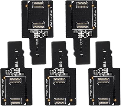 5 pièces emmc vers usd carte de stockage adaptateur développement pour rock