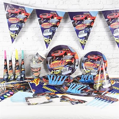 Ensemble de vaisselle jetable sonic luka bunny bluey coco, fournitures de décoration