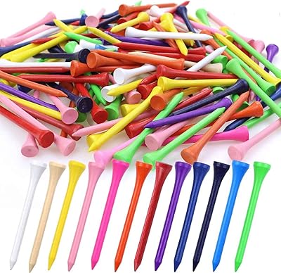 Kastwave golf tees professional pack de 100 longs tees de golf pour réduire