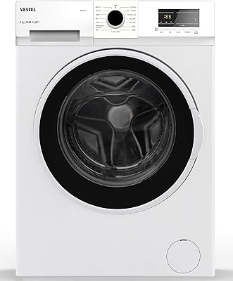 Lave-linge à chargement frontal vestel, 1400 tr/min, capacité 9 kg, modèle w9b144