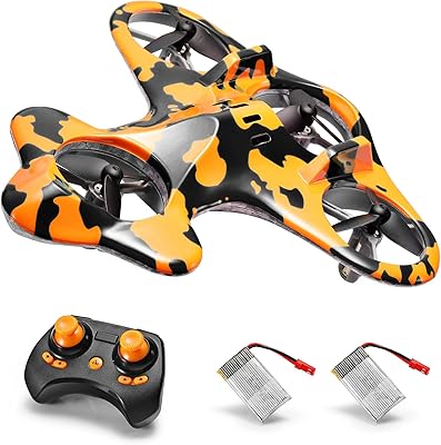 Sunsmart junior mini drone pour enfants jouet hélicoptère quadrirotor télécommandé avec 2
