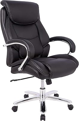 Chaise à dossier haut mahmayi c900 - chaise de bureau ergonomique rembourrée épaisse