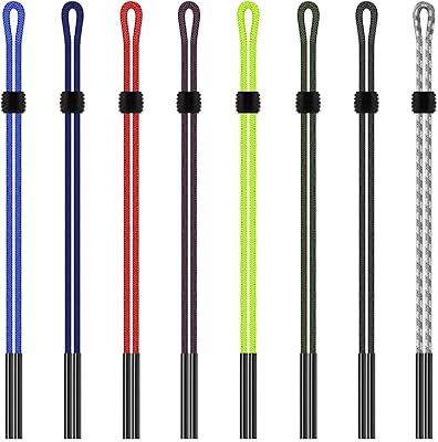 8 pièces de sangle de support pour lunettes de soleil senhai, multicolores, solidement