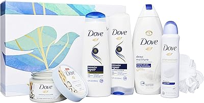Coffret cadeau pour le bain et le corps dove beauty essentials coffret cadeau