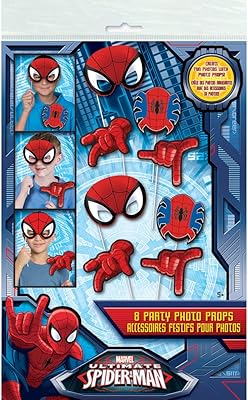 Accessoires de corps spiderman 8 pièces