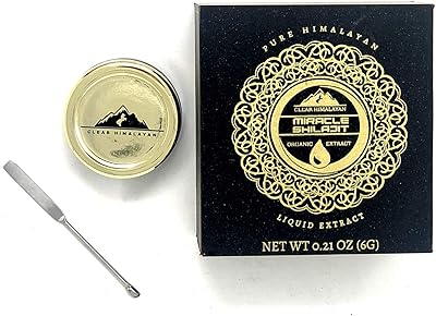 Gomme shilajit de l'himalaya pâte liquide naturelle 100 % originale