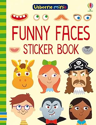 Livre d'autocollants de grimaces