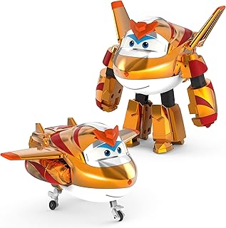 Jouet d'avion transformable super wings golden boy de 5 pouces figurine
