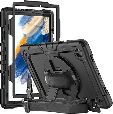 Heraize étui de protection pour samsung galaxy tab a8 105 pouces 2022 avec