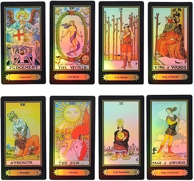 Jeu de cartes de tarot vintage rider wait tarot future telling avec boîte