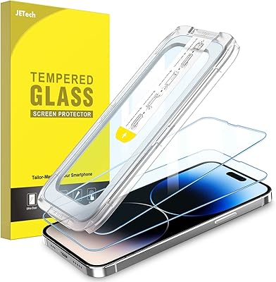 Protecteur d'écran jetech one touch pour iphone 14 pro 6,1 pouces, film