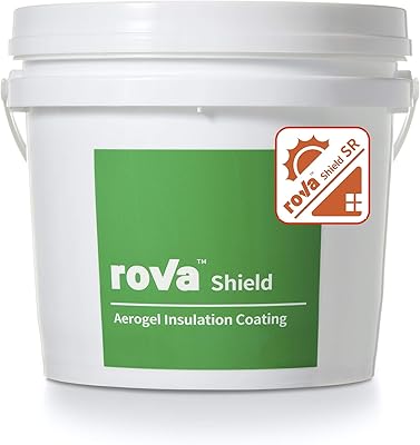 Revêtement réfléchissant d'isolation d'air rofa shield sr 4l (4l)