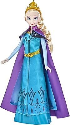 Poupée disney elsa's royal reveal de la reine des neiges, poupée elsa