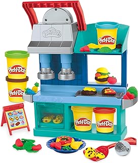 Play-doh kitchen creations busy chef restaurant ensemble de jeu de cuisine double face