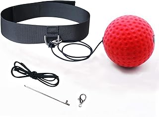 Ballon de frappe rebondissant iwok entraînement de la coordination œil-main avec bandeau