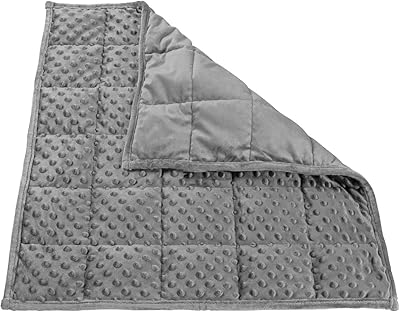 Couverture pour bébé double lestée 2,5 kg (90 x 122 cm) couverture douce