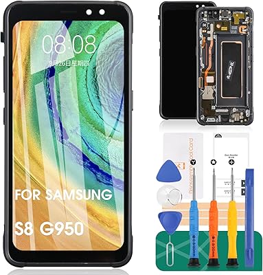 Pièces de rechange d'origine pour écran lcd samsung galaxy s8 pour écran lcd