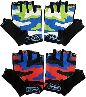 Gants de cyclisme sans doigts blossom pour garçons et filles gants