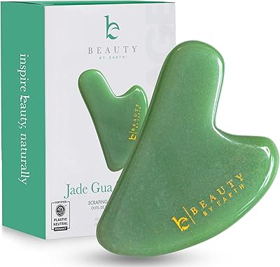 Outil gua sha masseur jade et outil de grattage pour le drainage