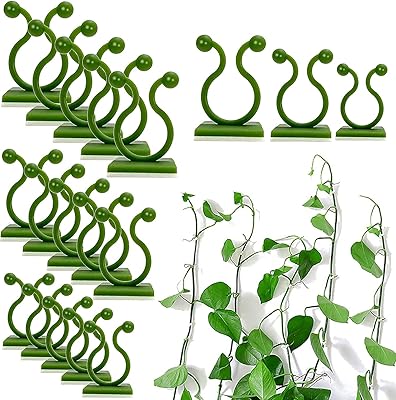 110 pièces pinces murales pour plantes grimpantes clip de fixation adhésif