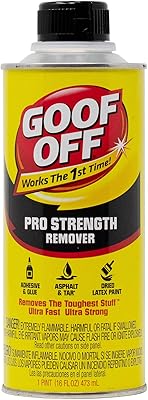 Nettoyant et dissolvant versable goof of power fg653, 16 oz