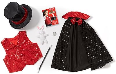 Ensemble de costumes de jeu de rôle de magicien melissa & doug