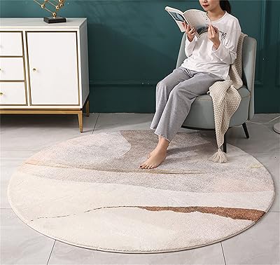 Tapis de sol antidérapant à motif abstrait moderne, pour salon, chambre à coucher