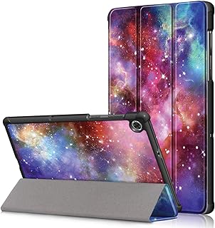 Skeido compatible avec lenovo tab m10 fhd plus tb-x606f smart lether funda support