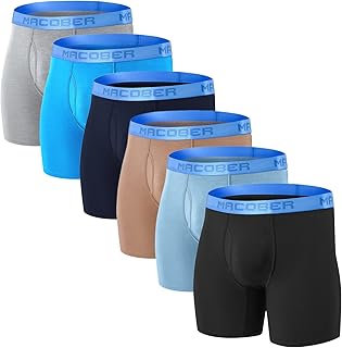 Boxer en bambou pour hommes grand et long respirant ne vous promenez pas