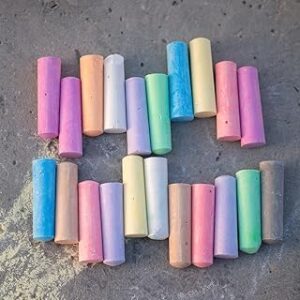 Bluemotoys 40 pièces 10 couleurs ensemble de craie colorée lavable pour fournitures. Votre satisfaction, notre priorité chez Diaytar