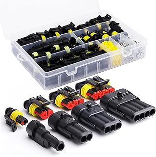 352 pièces 26 pièces ensemble de connecteurs électriques étanche voiture moto connecteurs de fil électrique 1 2 3 4 broches camion voiture camion bougie d'allumage. Diaytar : Le discount intelligent pour consommateurs avisés