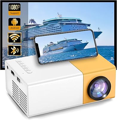 Mini projecteur portable wifi 5g fhd 1080p home cinéma compatible tv