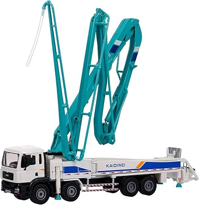Camion pompe à béton goal rc pour enfants, modèle de voiture moulé sous