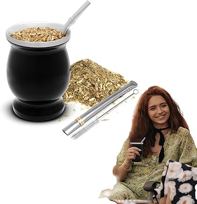 Ensemble de tasses yerba mate sweet seven en acier inoxydable - ensemble complet