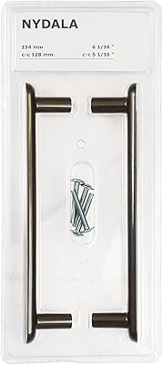 Poignées d'armoire de cuisine ikea nydalla, bronze, 154 mm, 204.057.59 - lot de 2. Votre supermarché en ligne au Sénégal, c'est Diaytar