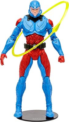 Figurine dc direct 7 pouces avec bandes dessinées - the flash wv2